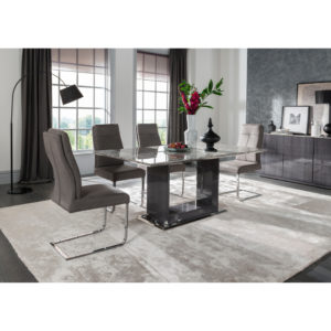 Donatella Dining Table 1600 Feature - Value Flooring and Furniture